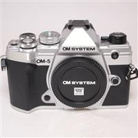 Used OM System OM-5 Digital Camera Body Silver