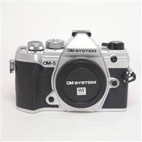 Used OM System OM-5 Digital Camera Body Silver