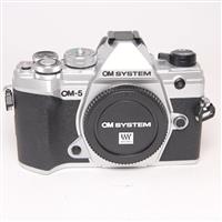 Used OM System OM-5 Digital Camera Body Silver