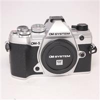Used OM System OM-5 Digital Camera Body Silver