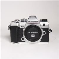 Used OM System OM-5 Digital Camera Body Silver