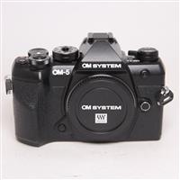 Used OM System OM-5 Mark II Digital Camera Body Black