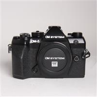 Used OM System OM-5 Mark II Digital Camera Body Black
