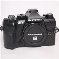 Used OM System OM-5 Mark II Digital Camera Body Black