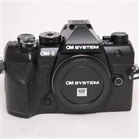 Used OM System OM-5 Mark II Digital Camera Body Black