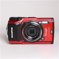 Used Olympus Tough TG-5 Red Action Camera