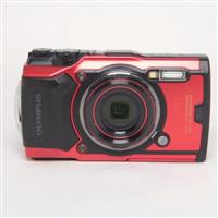 Used Olympus Tough TG-6 Action Camera Red