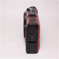 Used Olympus Tough TG-6 Action Camera Red
