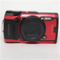 Used Olympus Tough TG-6 Action Camera Red