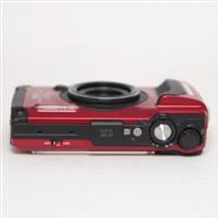 Used OM System Tough TG-7 Compact Action Camera Red