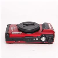 Used OM System Tough TG-7 Compact Action Camera Red