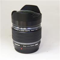 Used OM-system 8mm f1.8 PRO M.Zuiko Digital ED Fisheye Lens