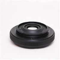 Used OM System 9mm f8 Fisheye Body Cap Lens Black