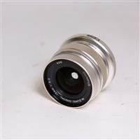 Used Olympus M.Zuiko Digital ED 12mm f/2 Wide Angle Lens Silver