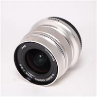 Used Olympus M.Zuiko Digital ED 12mm f/2 Wide Angle Lens Black