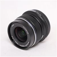 Used Olympus M.Zuiko Digital ED 12mm f/2 Wide Angle Lens Black