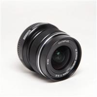 Used Olympus M.Zuiko Digital ED 12mm f/2 Wide Angle Lens Black