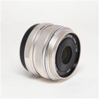 Used Olympus M.Zuiko Digital 17mm f/1.8 Lens Silver