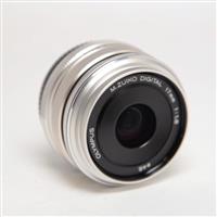 Used Olympus M.Zuiko Digital 17mm f/1.8 Lens Silver