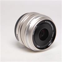 Used Olympus M.Zuiko Digital 17mm f/1.8 Lens Silver