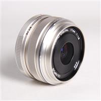 Used Olympus M.Zuiko Digital 17mm f/1.8 Lens Silver
