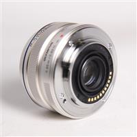 Used Olympus M.Zuiko Digital 17mm f/1.8 Lens Silver