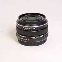 Used Olympus M.Zuiko Digital 17mm f/1.8 Lens Black