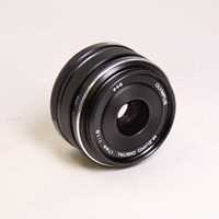 Used Olympus M.Zuiko Digital 17mm f/1.8 Lens Black