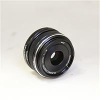 Used Olympus M.Zuiko Digital 17mm f/1.8 Lens Black