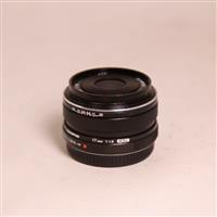 Used Olympus M.Zuiko Digital 17mm f/1.8 Lens Black