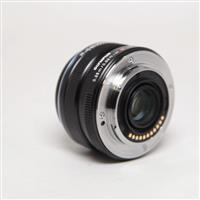 Used Olympus M.Zuiko Digital 17mm f/1.8 Lens Black