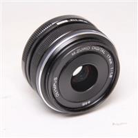 Used Olympus M.Zuiko Digital 17mm f/1.8 Lens Black