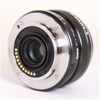 Used Olympus M.Zuiko Digital 17mm f/1.8 Lens Black