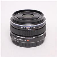 Used OM System M.Zuiko Digital 17mm f/1.8 Lens