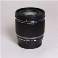 Used OM SYSTEM M.Zuiko Digital ED 20mm f/1.4 PRO Lens for MFT