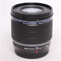 Used OM SYSTEM M.Zuiko Digital ED 20mm f/1.4 PRO Lens for MFT