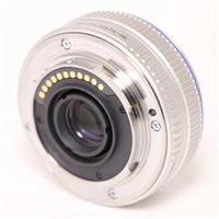 Used Olympus M.Zuiko Digital 17mm f/2.8 Pancake Lens Silver
