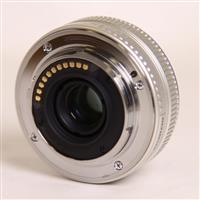 Used Olympus M.Zuiko Digital 17mm f/2.8 Pancake Lens Silver