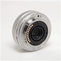 Used Olympus M.Zuiko Digital 17mm f/2.8 Pancake Lens Silver