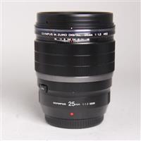 Used OM System M.Zuiko Digital ED 25mm f/1.2 PRO Lens