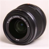 Used Olympus M.Zuiko Digital 25mm f/1.8 Lens Black