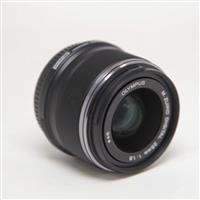 Used Olympus M.Zuiko Digital 25mm f/1.8 Lens Black