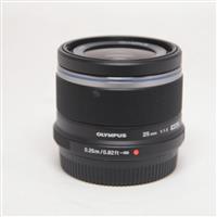 Used Olympus M.Zuiko Digital 25mm f/1.8 Lens Black