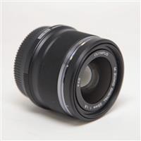 Used Olympus M.Zuiko Digital 25mm f/1.8 Lens Black