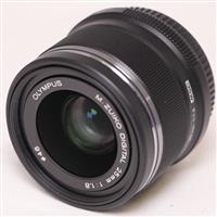 Used Olympus M.Zuiko Digital 25mm f/1.8 Lens Black