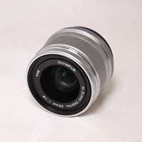 Used Olympus M.Zuiko Digital 25mm f/1.8 Lens Silver