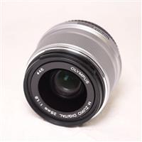 Used Olympus M.Zuiko Digital 25mm f/1.8 Lens Silver