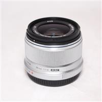 Used Olympus M.Zuiko Digital 25mm f/1.8 Lens Silver