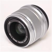Used Olympus M.Zuiko Digital 25mm f/1.8 Lens Silver
