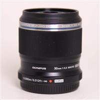 Used Olympus M.Zuiko Digital ED 30mm f/3.5 Macro Lens